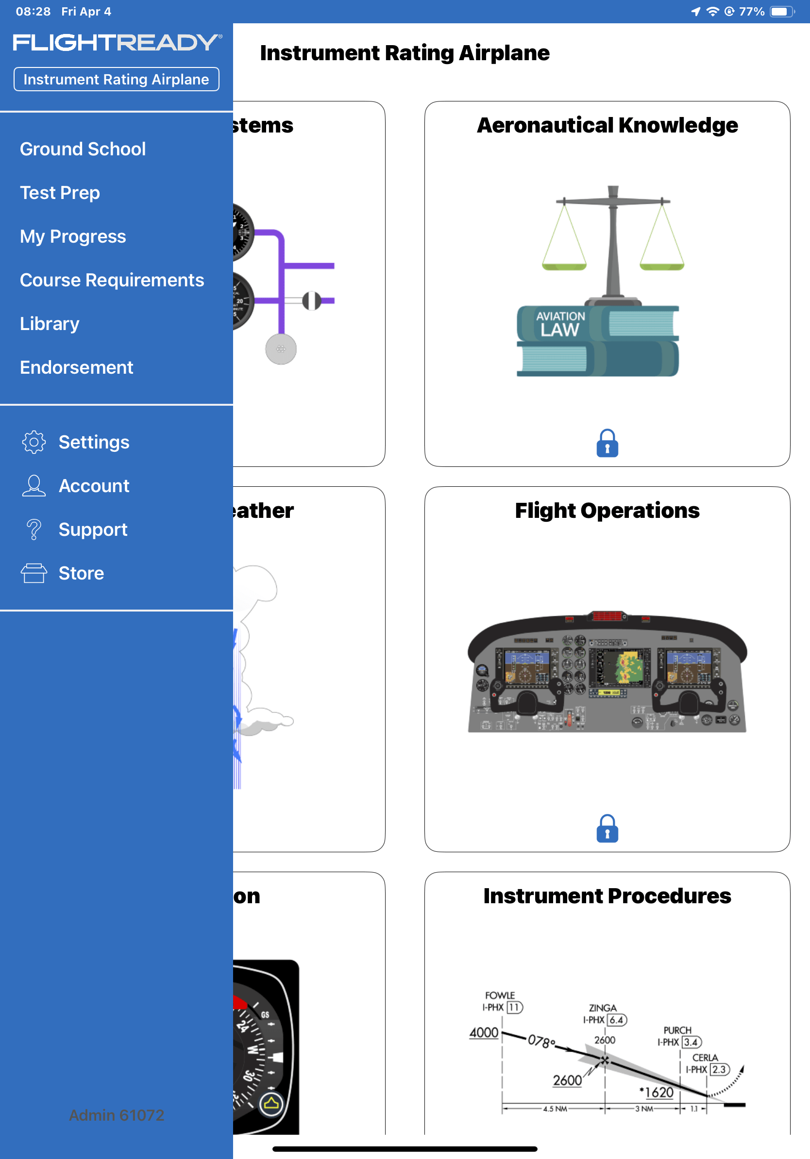 Left Side Menu