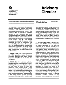 Aeronautical Decision Making AC60-22