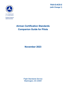 FAA Airman Certification Standards Companion Guide For Pilots - FAA-G-ACS-2