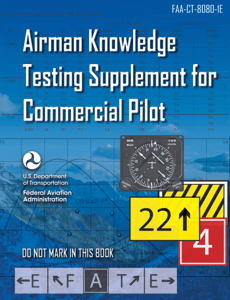 Knowledge Testing Supplement for Commercial Pilot