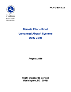 Remote Pilot Study GuideFAA-G-8082-22