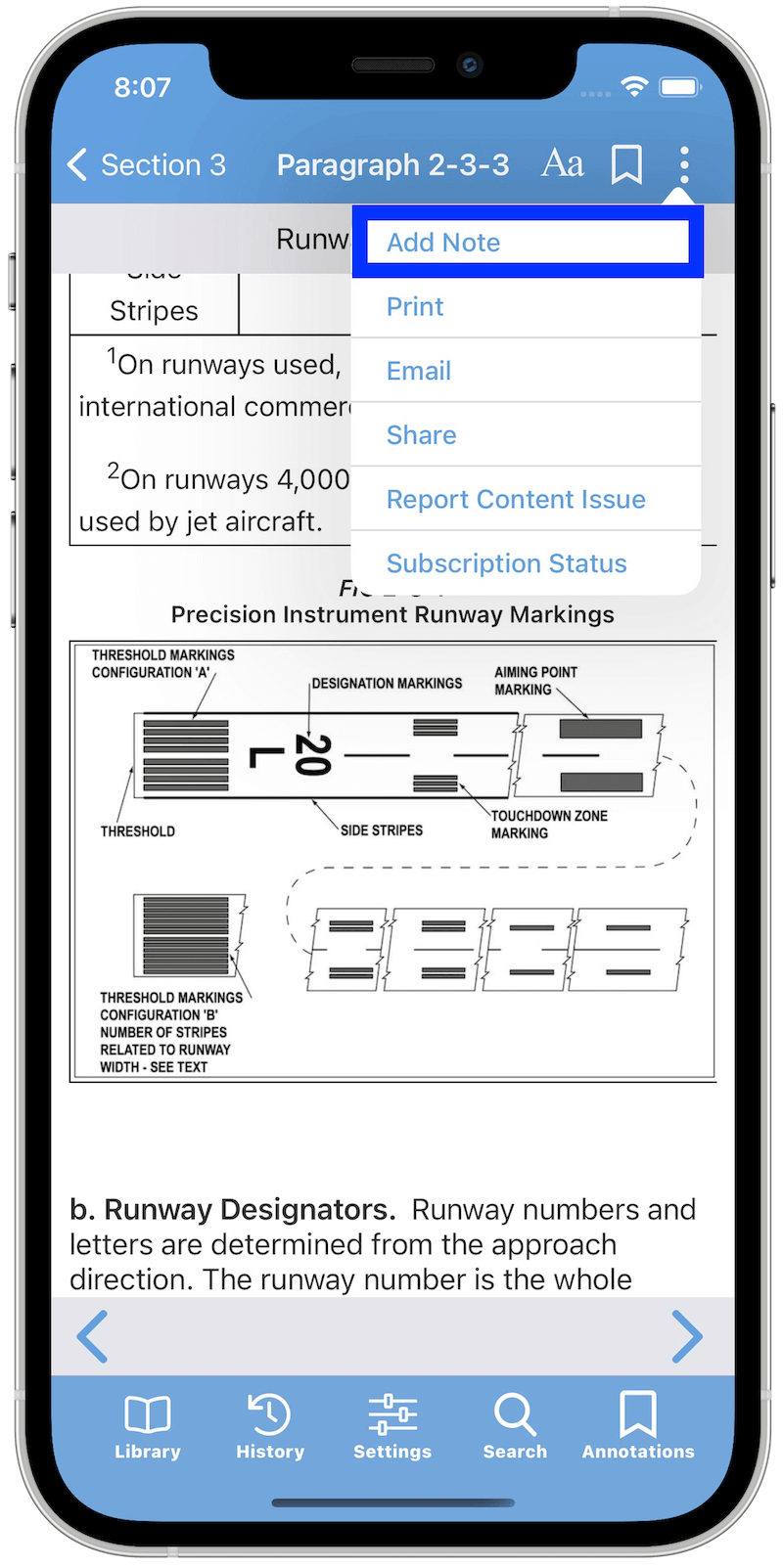 Add Note Screenshot